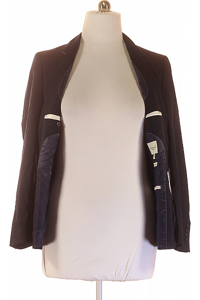 DOUGLAS HAYWARD Společenské Pánské Sako Vlněné Modré Vel. 50 | DOUGLAS HAYWARD | obrázek 4