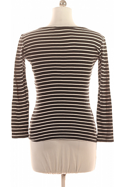 CLOCKHOUSE Dámské tričko pruhované černobílé s dlouhým rukávem basic Velikost L | CLOCKHOUSE | obrázek 3