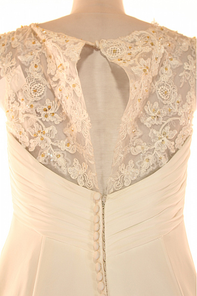 Šaty Bílé Vel. 42 | Unimoda | obrázek 3