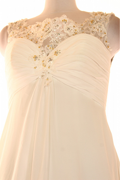 Šaty Bílé Vel. 42 | Unimoda | obrázek 4