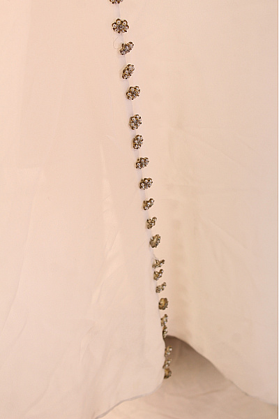 Šaty Bílé Second hand Vel. 36 | Unimoda | obrázek 4