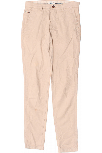 JACK & JONES Pánské Kalhoty Béžové Second hand Vel. 31/34 | JACK & JONES | obrázek 2