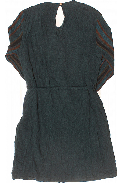 Rinascimento  Šaty Pletené Zelené Second hand Vel. L | Rinascimento | obrázek 3