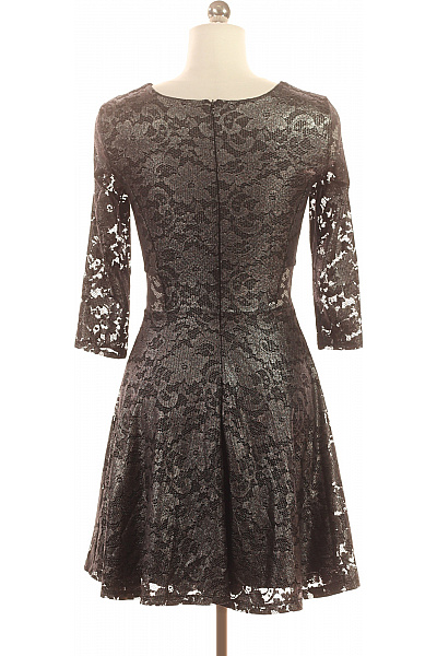  Šaty s Krajkou Černé | Unimoda | obrázek 3