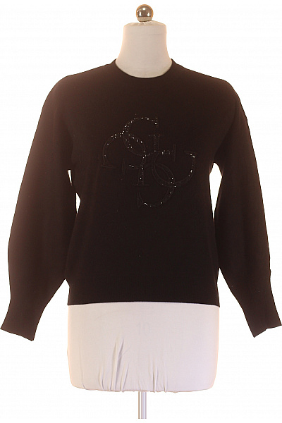 Guess Dámský Svetr Černý Second Hand Vel. M