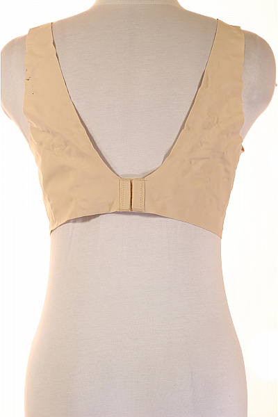 DSIRED Dámská bezešvá podprsenka hladká bez kostic bez zapínání na doma béžová Vel. xl | DSIRED | obrázek 3