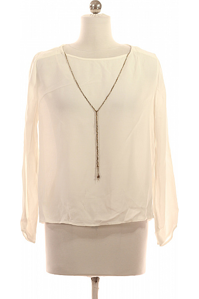 MANGO  Halenka Jednobarevná Bílá Vel. M | MANGO | obrázek 2