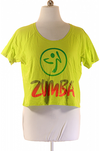 Dámské Tričko s Potiskem Barevné Second hand Vel. XL | Unimoda | obrázek 2