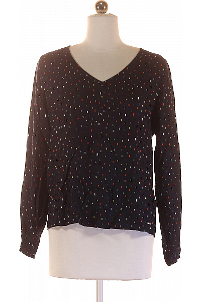 TOM TAILOR Vzorovaná  Halenka Modrá Second hand Vel. XS | TOM TAILOR | obrázek 2