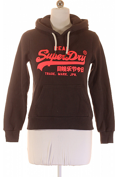 SUPERDRY Dámská Mikina Bez Zapínání Černá Vel. 38 | SUPERDRY | obrázek 2