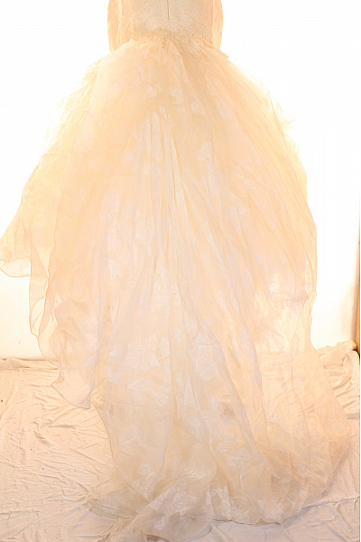 Svatební šaty  Šaty Bílé Vel. 42 | Unimoda | obrázek 3