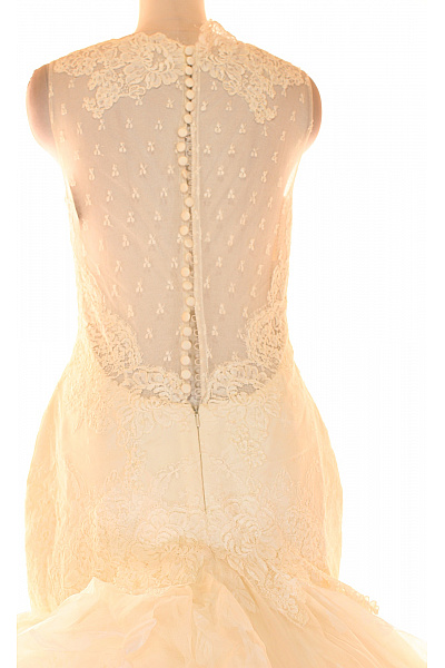 Svatební šaty  Šaty Bílé Vel. 42 | Unimoda | obrázek 5