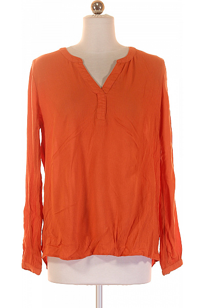 TOM TAILOR  Halenka Jednobarevná Oranžová Second hand Vel. S | TOM TAILOR | obrázek 2