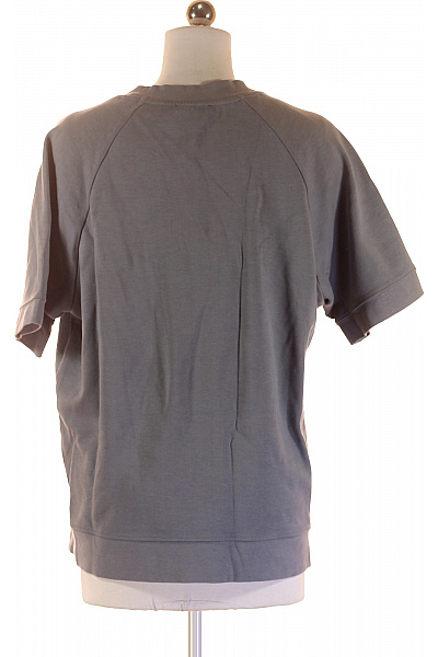 ZARA Dámské Tričko Šedé Second hand Vel. S | ZARA | obrázek 3