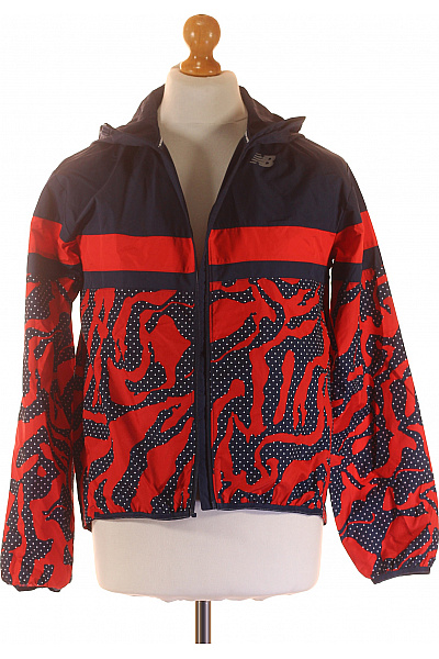 Sportovní Pánská Bunda Červená New Balance Second Hand Vel. S
