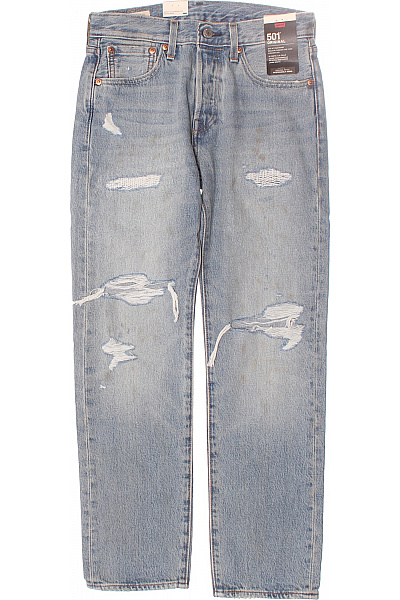 LEVIS Roztrhané Dámské Džíny Modré Vel. 26