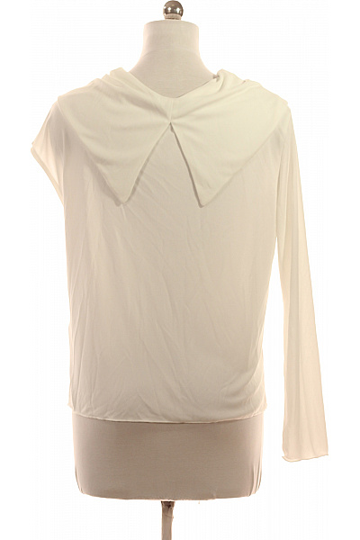 ZARA Bílá elegantní halenka s dlouhým rukávem a volným střihem Velikost M | ZARA | obrázek 2