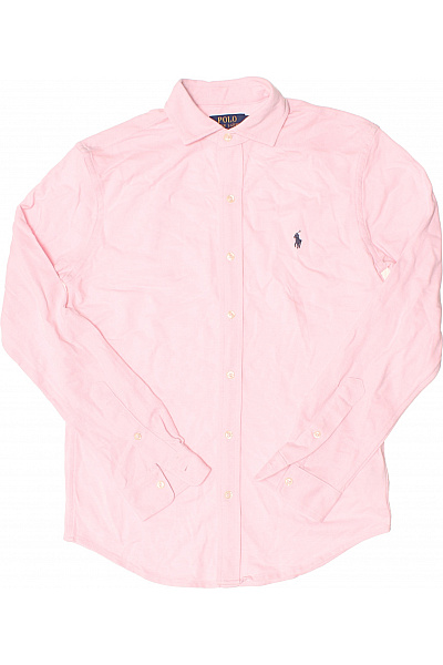 Ralph Lauren Pánská Košile Jednobarevná Růžová Vel. S | Ralph Lauren | obrázek 2