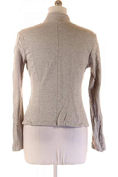 Terranova Šedé dámské vypasované sako ležérní na běžné nošení bez klop Vel. L | Terranova | obrázek 3