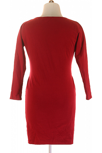  Mikinové Šaty Červené Vel. XL | Unimoda | obrázek 3