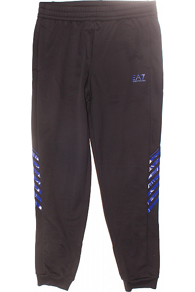 Pánské Kalhoty Modré ARMANI Second Hand Vel. L