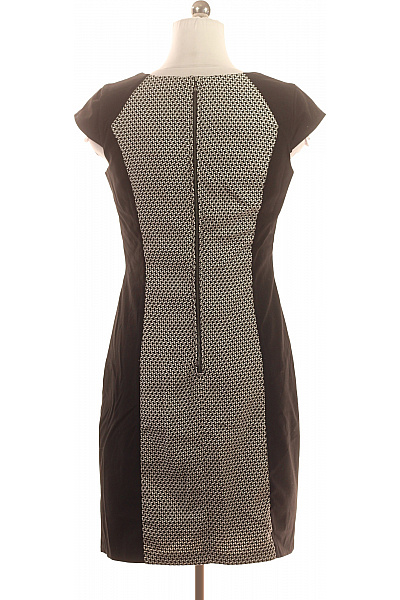 Orsay Černobílé pouzdrové šaty elegantní krátké business upnuté Vel. 40 | Orsay | obrázek 3