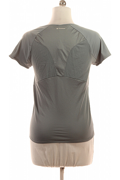 Dámské šedé sportovní funkční tričko s krátkým rukávem Velikost S | Unimoda | obrázek 3