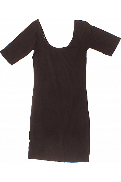 Tričkové  Šaty Černé Second hand | Unimoda | obrázek 3