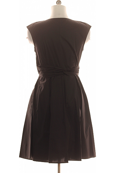 Woolrich Páskové Šaty Bez Rukávů Bavlněné Černé | Woolrich | obrázek 3