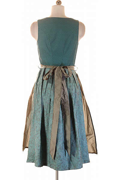 Společenské  Šaty Zelené Trachtenmanufaktur Vel. 34 | Trachtenmanufaktur | obrázek 3