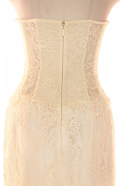 Svatební šaty  Šaty Bílé Vel. 44 | MADE IN ITALY | obrázek 3