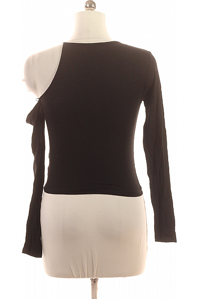 Jednoduché Dámské Tričko Černé Cropp Vel. M | cropp | obrázek 3