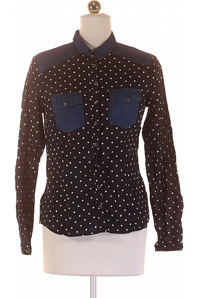 Vzorovaná Dámská Košile Modrá Reserved Vel. 36 | reserved | obrázek 2