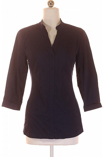 9fashion  Halenka Jednobarevná Modrá Second hand Vel. S | 9fashion | obrázek 2