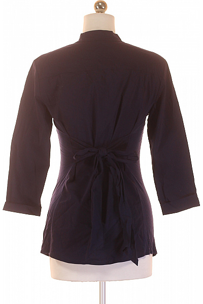 9fashion  Halenka Jednobarevná Modrá Second hand Vel. S | 9fashion | obrázek 3