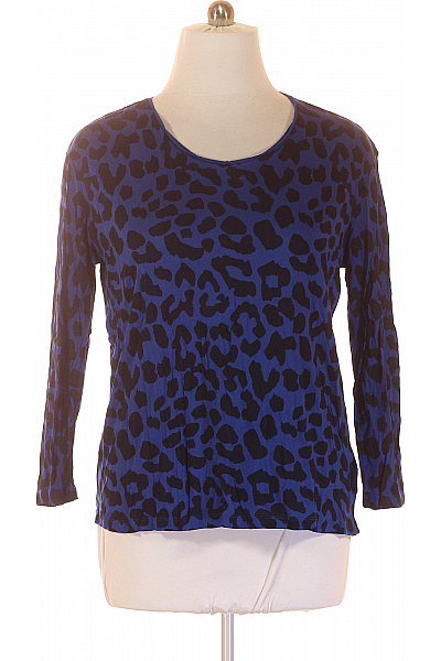 Dámské Tričko s Potiskem Modré Second hand Vel. L | oyanda | obrázek 2