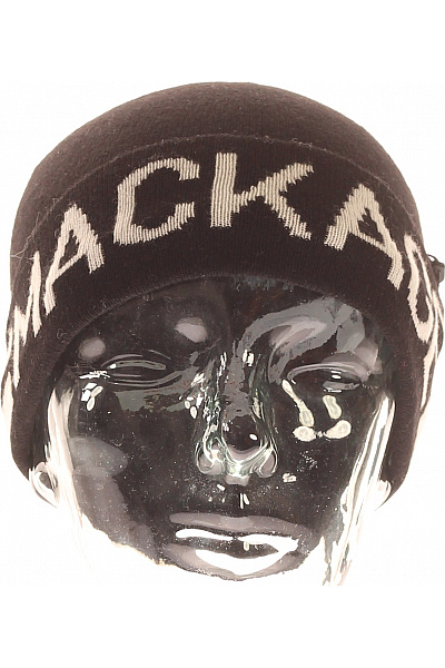 Čepice Vlněné Černobílé MACKAGE