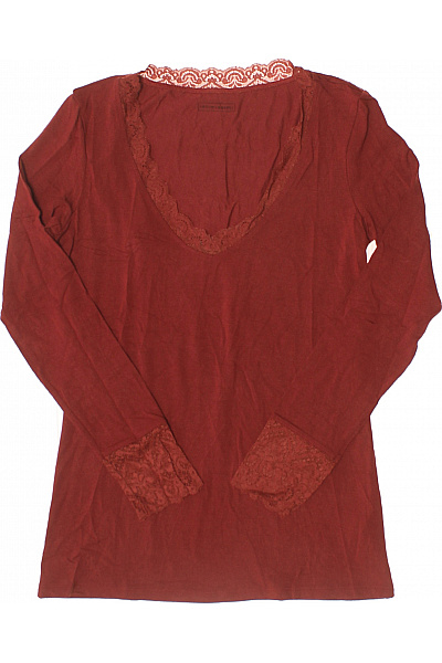 Jednoduché Dámské Tričko Hnědé Intimissimi Second hand Vel. S | intimissimi | obrázek 2