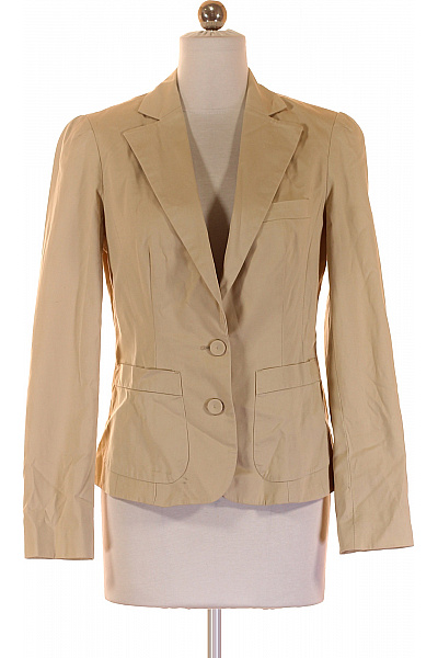 Společenské Dámské Sako Béžové STEFANEL Second hand Vel. 36 | STEFANEL | obrázek 2