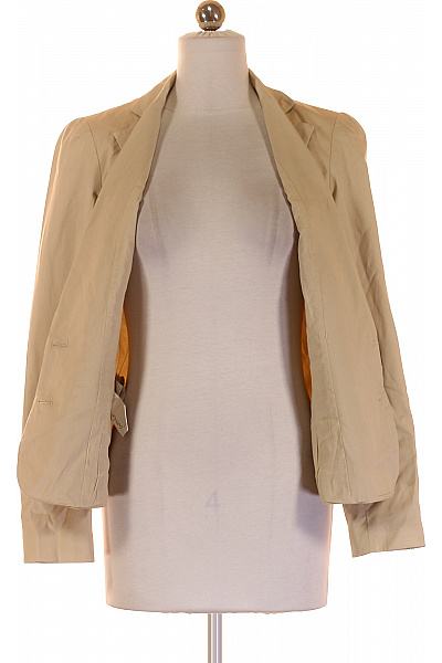 Společenské Dámské Sako Béžové STEFANEL Second hand Vel. 36 | STEFANEL | obrázek 4