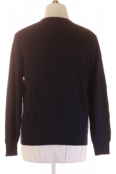 Pánský Pulovr Kašmírový Modrý Second hand Vel. XXL | LAWRENCE GREY | obrázek 2