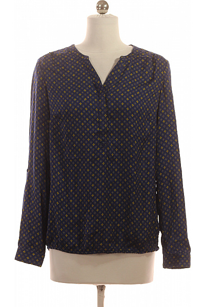 Vzorovaná  Halenka Modrá Tchibo Second hand Vel. 38 | Tchibo | obrázek 2