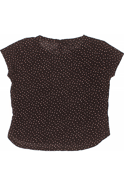 Dámské Tričko s Potiskem Černé Second hand Vel. S | HM  | obrázek 3