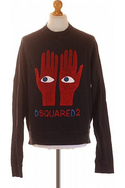 Dsquared2 Pánská Mikina Bez Zapínání Barevná Vel. M
