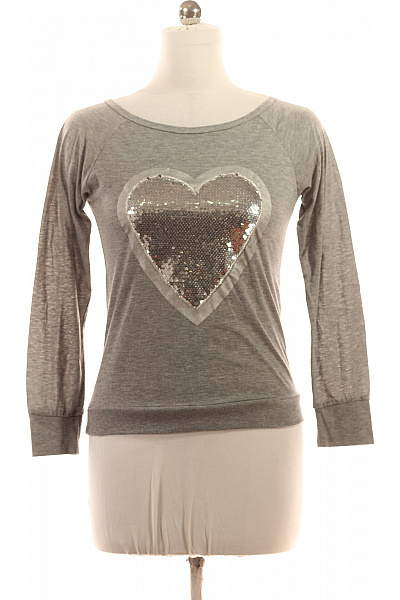 Dámské Tričko s Potiskem Šedé Vel. M | Unimoda | obrázek 2