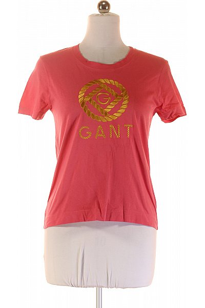 Dámské Tričko Růžové GANT Vel. M