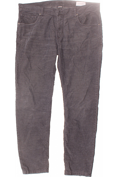 BALDESSARINI Teplé Pánské Kalhoty Šedé Second Hand Vel. 40