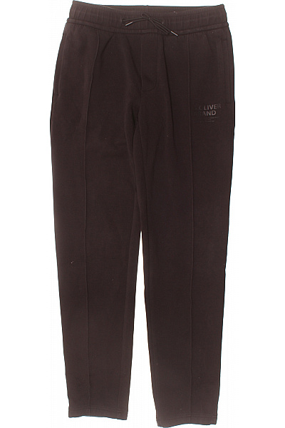 S.OLIVER Pánské Tepláky Černé Vel. M