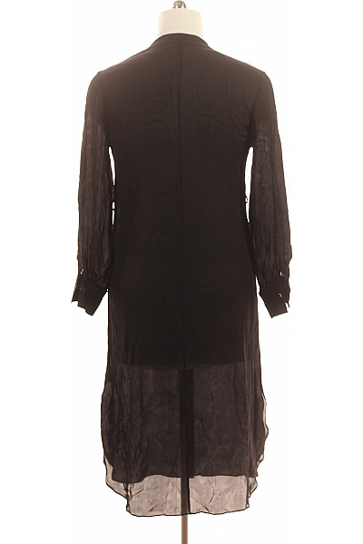 Hugo Boss dámské šaty košilové černé s dlouhým rukávem Vel. 38 | Hugo Boss | obrázek 3