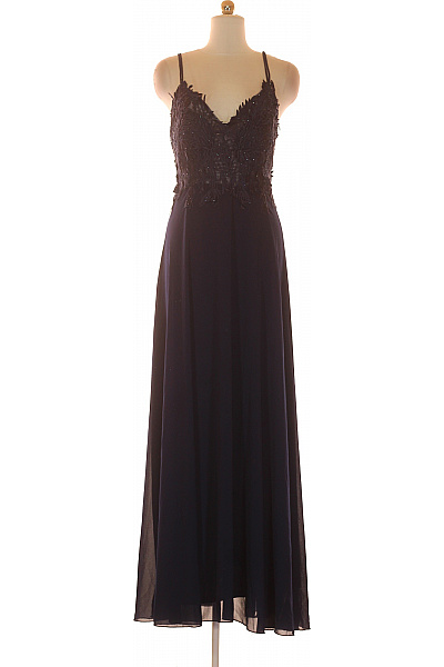 Společenské  Šaty Modré Vel. 38